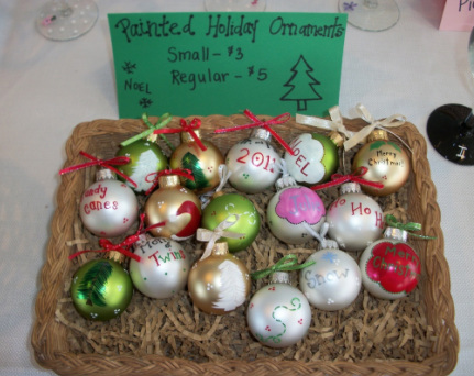 Painted Ornaments - J&R Sister Designs